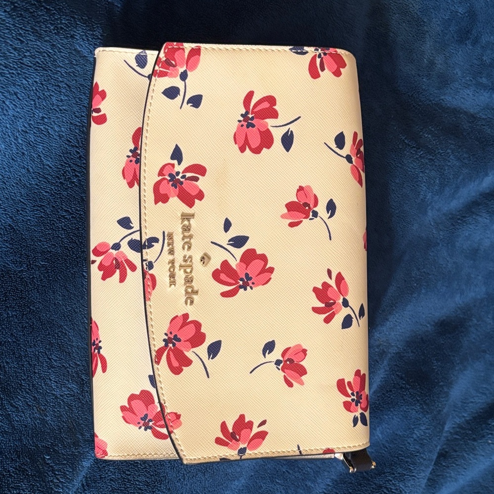 Kate Spade Staci Floral Tea Garden Toss Dual Crossbody bag